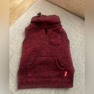 Reddy red dog sweater